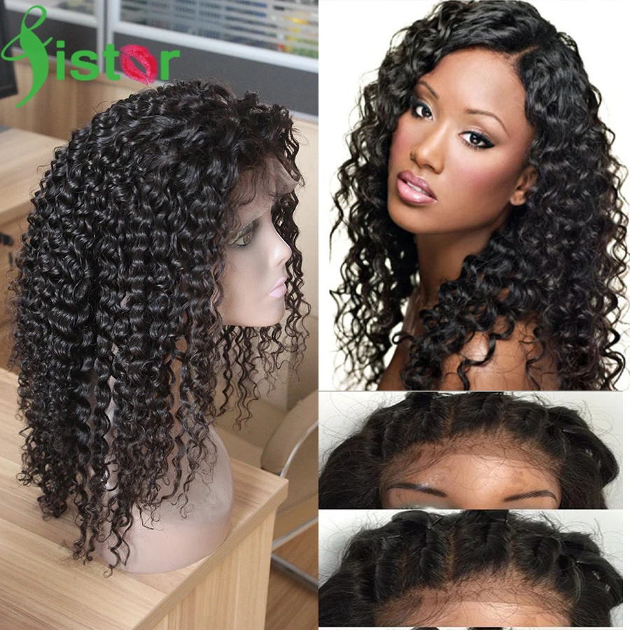 

Brazilian Full Lace Human Hair Wigs For Black Women Glueless Front Lace Wig Deep Curly Lace Front Human Hair Wigs Lace Front Wig