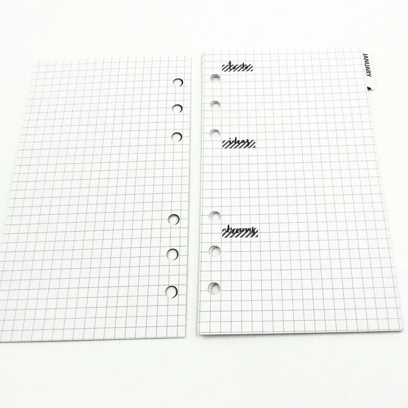 Листы наполнителя от производителя серии Best Day для винтажного блокнота Filofax Kikki.k