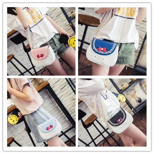 

2017 New samantha vega sailor moon ladies long zipper female candy color bowknot is one shoulder bag women leather wallet purse