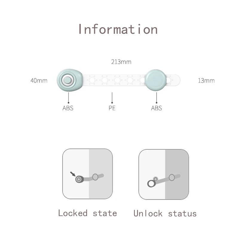 2 шт многофункциональные детские ящики для шкафа, унитаза, замок на окно, Регулируемые защитные замки для детей, замок для безопасности