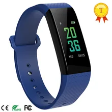Модный водонепроницаемый смарт-браслет сердечного ритма крови Давление крови монитор браслет Фитнес калорий Смарт Браслет для iOS и Android