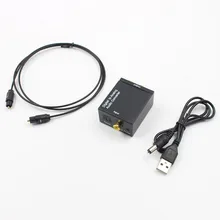 Digital to Analog Audio Audio Decoder SPDIF ATV DAC Converter Optical Fiber Toslink Coaxial Signal to RCA R/L Amplifier Adapter Digital to Analog Audio Audio Decoder SPDIF ATV DAC Converter Optical Fiber Toslink Coaxial Signal to RCA R/L Amplifier Adapter