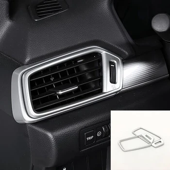 

For Honda Accord 10th 2018 2019 Accessories ABS Chrome/Carbon Fibre Car Left And Right Air Outlet Car Styling 2Pcs