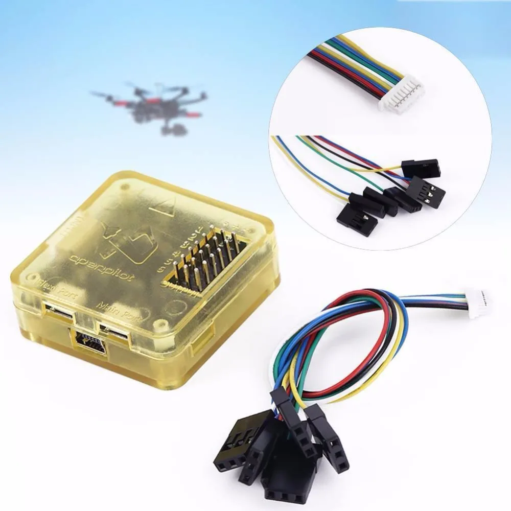 Flight-Controller-With-Wires-FPV-for-Mini-Power-CC3D-Open-QAV-250-Board-Quad (5)