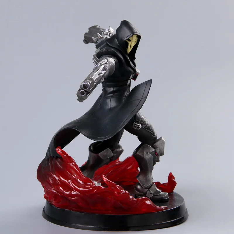 [Забавная] оригинальная коробка 28 см экшн фигурка из игры over watch Azrael black жнец