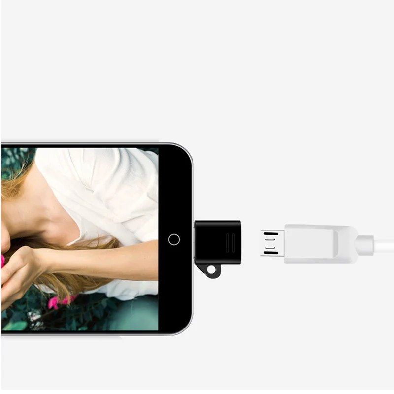 AMEEC Type-C Adapter Micro USB To Type C Adapters Support Charging Data Transmission Adaptateur Tipo C Tiny Adaptadores USB C (10)