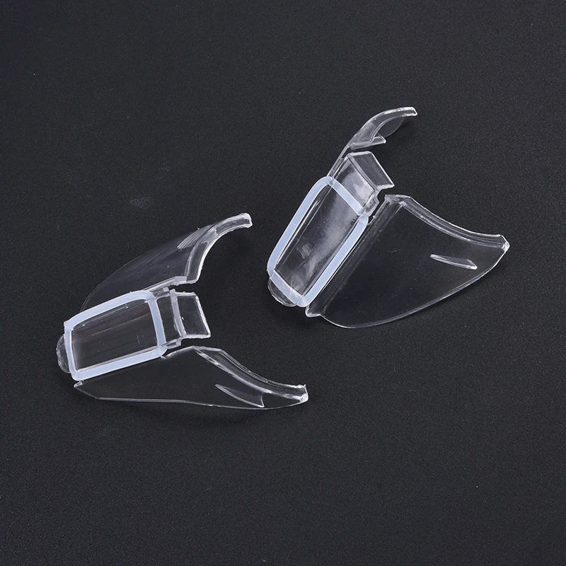 1 Pair Universal Clear Flexible Side Shields Safety Glasses Goggles