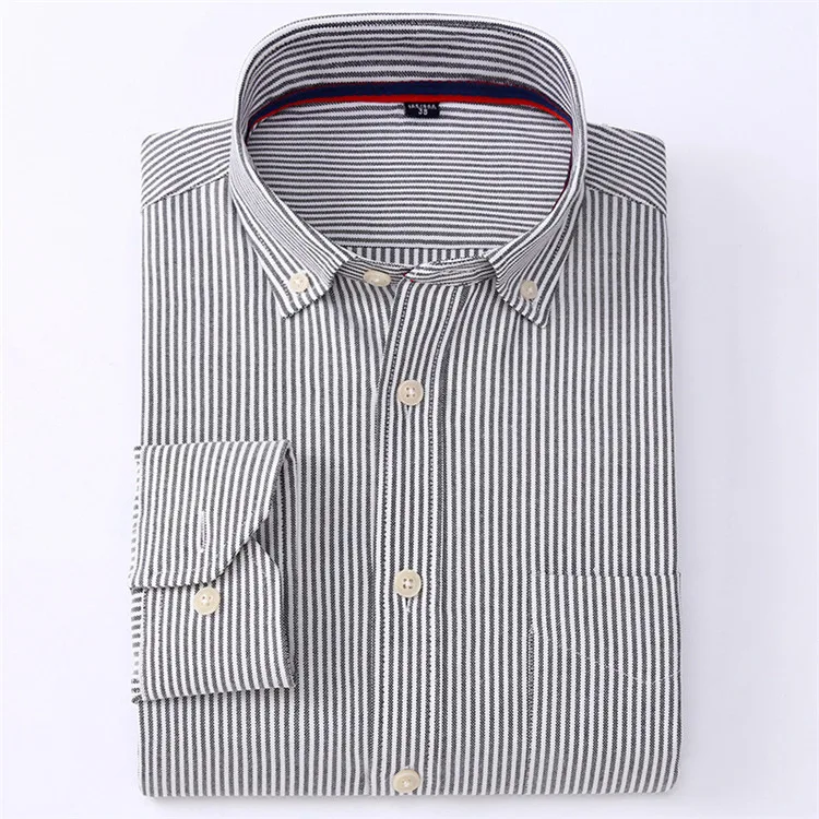 VISADA JAUNA Весенняя популярная дизайнерская деловая Мужская рубашка с длинными рукавами и отложным воротником, однотонные мужские рубашки, брендовая одежда N770