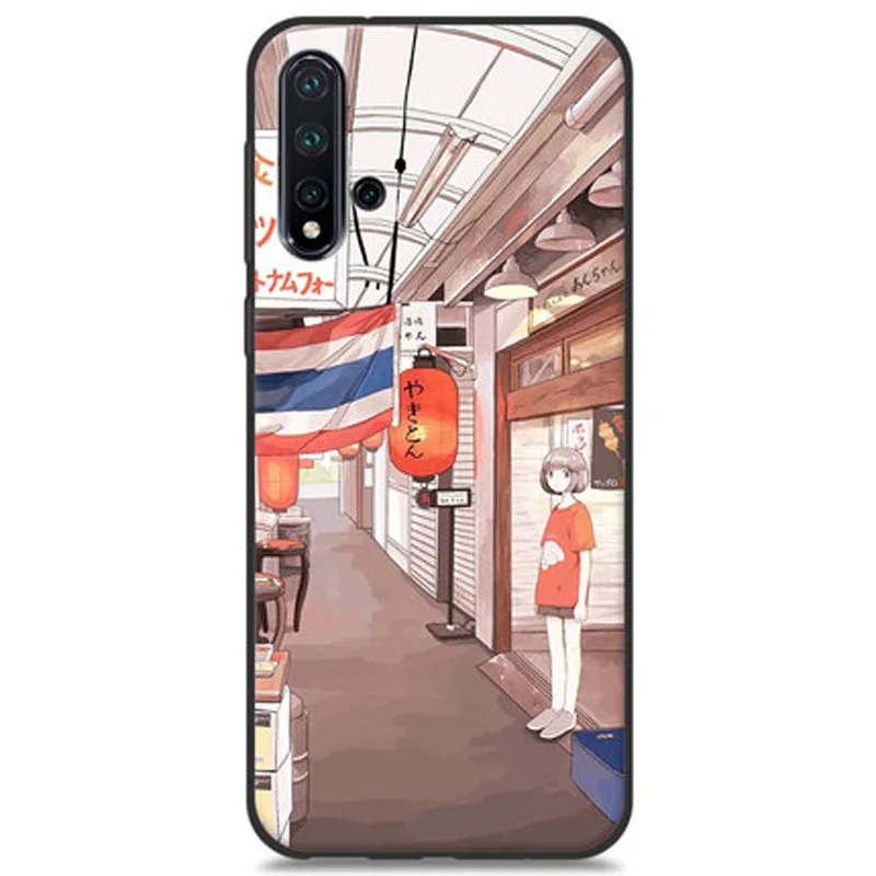 Для huawei Nova 5 Pro Чехол для девочек Мягкий Силиконовый ТПУ тонкий задняя крышка для huawei Nova 5 Pro 5Pro чехол Nova5Pro Coque телефонные чехлы