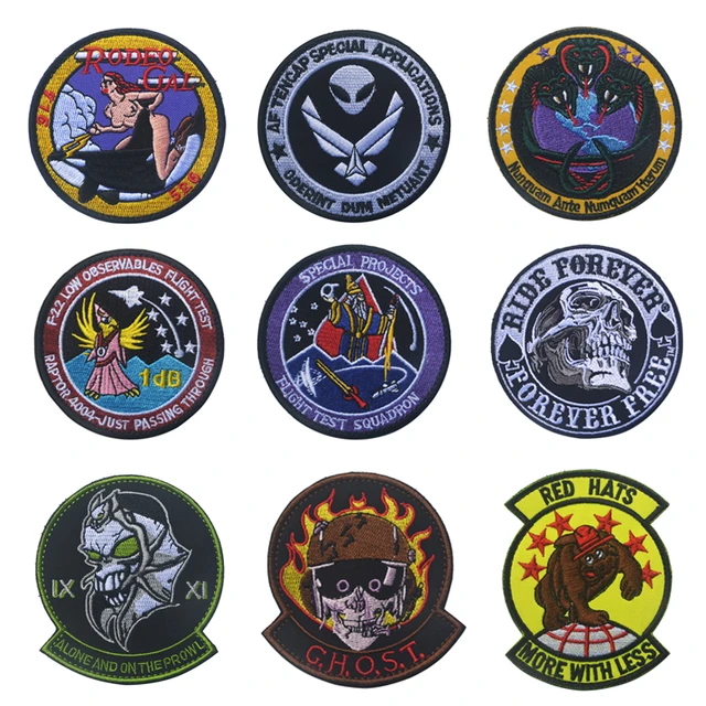 USTANS-Patch de bombe de l'armée de l'air noire, zone Ops