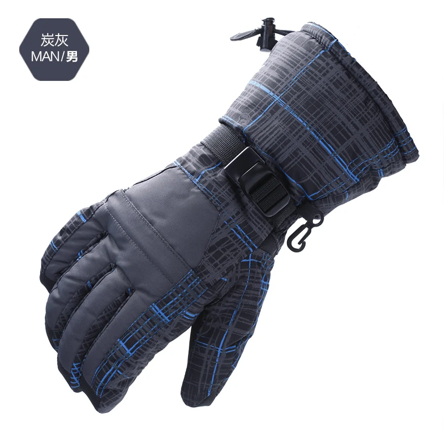 

Dropshipping New men's ski gloves Snowboard gloves Snowmobile Motorcycle Riding winter gloves Windproof Waterproof snow gloves