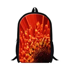 Rose Fashion Backpacks Bag Newest PU Leather Flower Print Fashion Backpack Shoulder Bag 