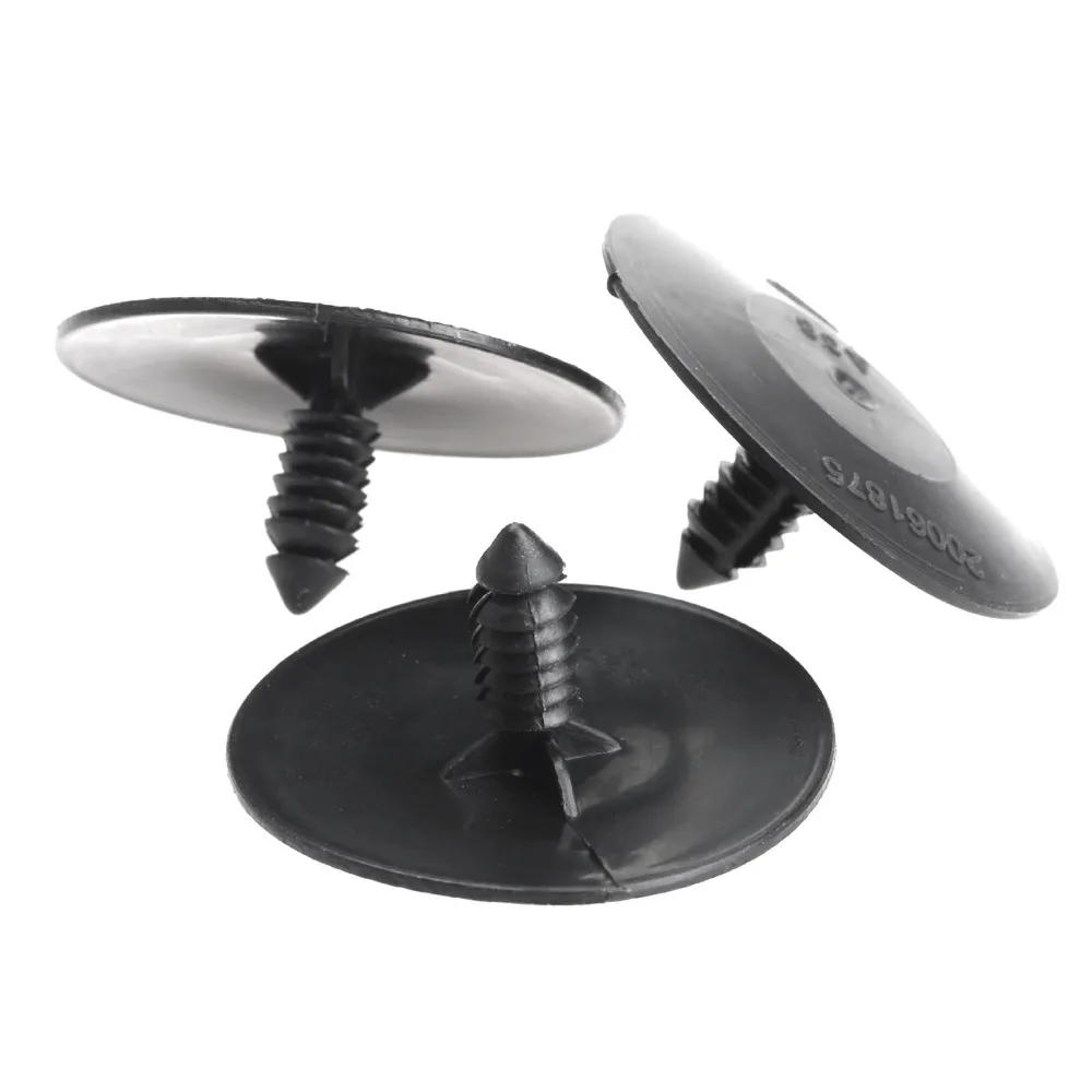 50Pcs 7.6mm Hole Auto Hood Panel Insulation Rivet Fastener Retainer