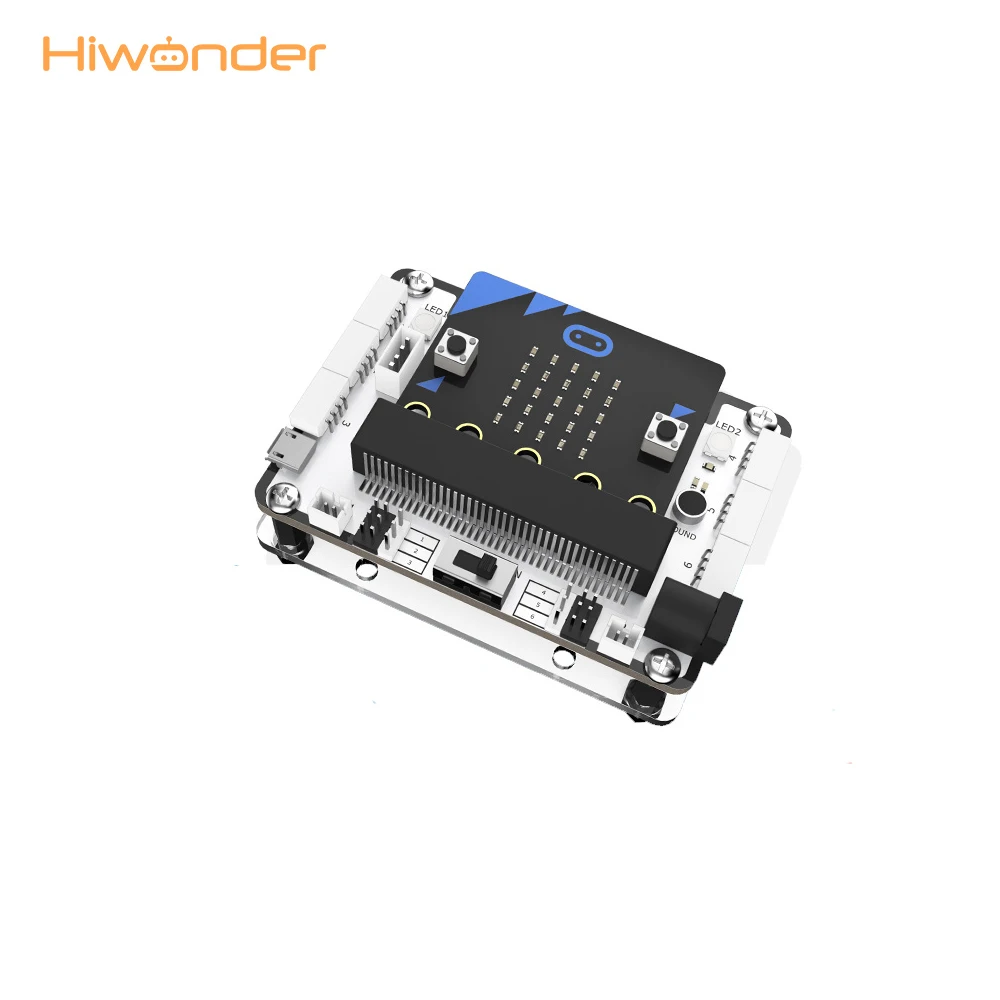 Hiwonder Micro: Плата расширения бит Robotbit Поддержка программирования Python DIY RC части