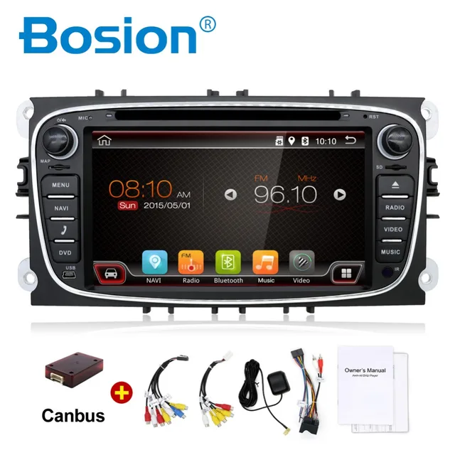 Quad Core Android 7 1 2 Din Car Radio Gps For Ford Focus S Quad Core Android 7 1 2 Din Car Radio Gps For Ford Focus S Max Mondeo C 1gb Ram 16gb Rom Mirror Link Wifi 3g Dvd