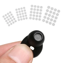 Auto-adesivo profissional fone de ouvido, rede de concha de aço da rede de poeira da tela do filtro 4mm 4.2mm 4.7mm, 20 peças acessórios do fone de ouvido de 5mm