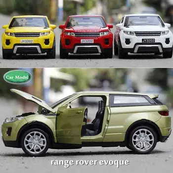 

1:32 Toy Car Range Rover Car Model Metal Alloy Diecasts & Toy Vehicles Model Pull Back Electric Car Toys For Children