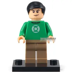 SingleSale ТВ Теория большого взрыва TBBT 21302 Шелдон Купер Леонард Пенни Rajesh Minifig DIY модели блоков Дети ToysGift