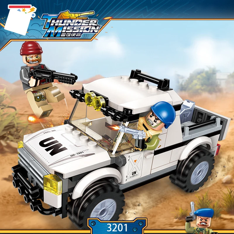 Military MINIfiGurEd Education Building blocks For Kids Stacking Toy War Armored Car Vehicle Weapon Compatible LegoINGlys 3203 Military MINIfiGurEd Education Building blocks For Kids Stacking Toy War Armored Car Vehicle Weapon Compatible LegoINGlys 3203