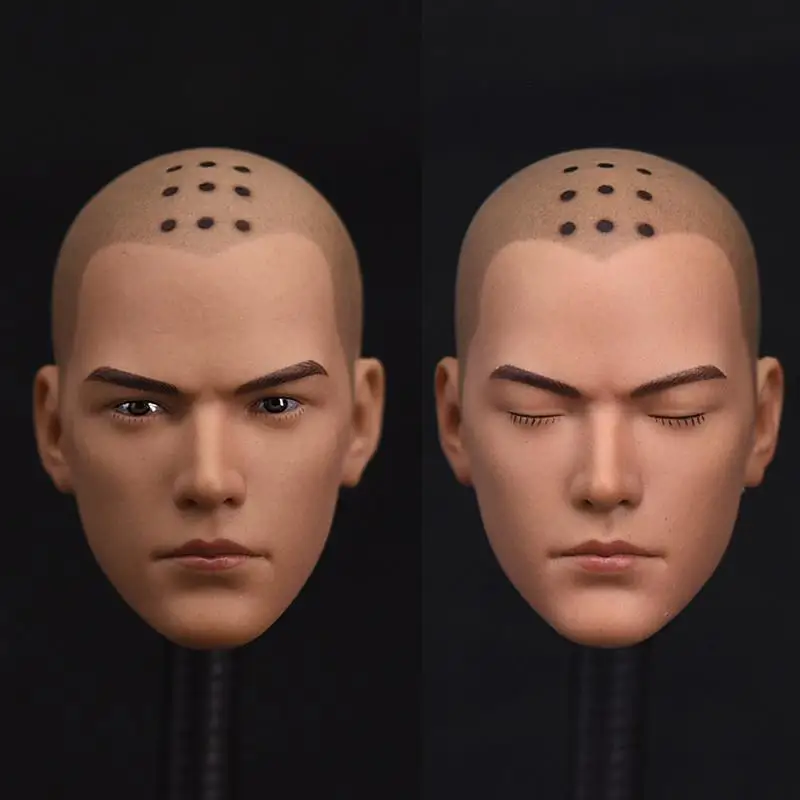 

Mnotht Toy 1/6 Holy Monk Head Carved Asura Fight Gods Series Male Head For 12" Man Figure l30