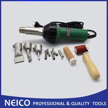 110 В/230 В 1600 Вт Пластик сварки Наборы с фена сварки насадки, нагревательные элементы и силиконовый шов ролика