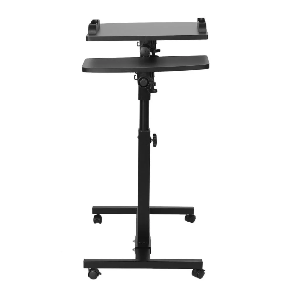 Adjustable Portable Laptop Table Lap Sofa Bed Tray 360 Degrees Roating Notebook Desk Multi Functional Ergonomic Computer Stand