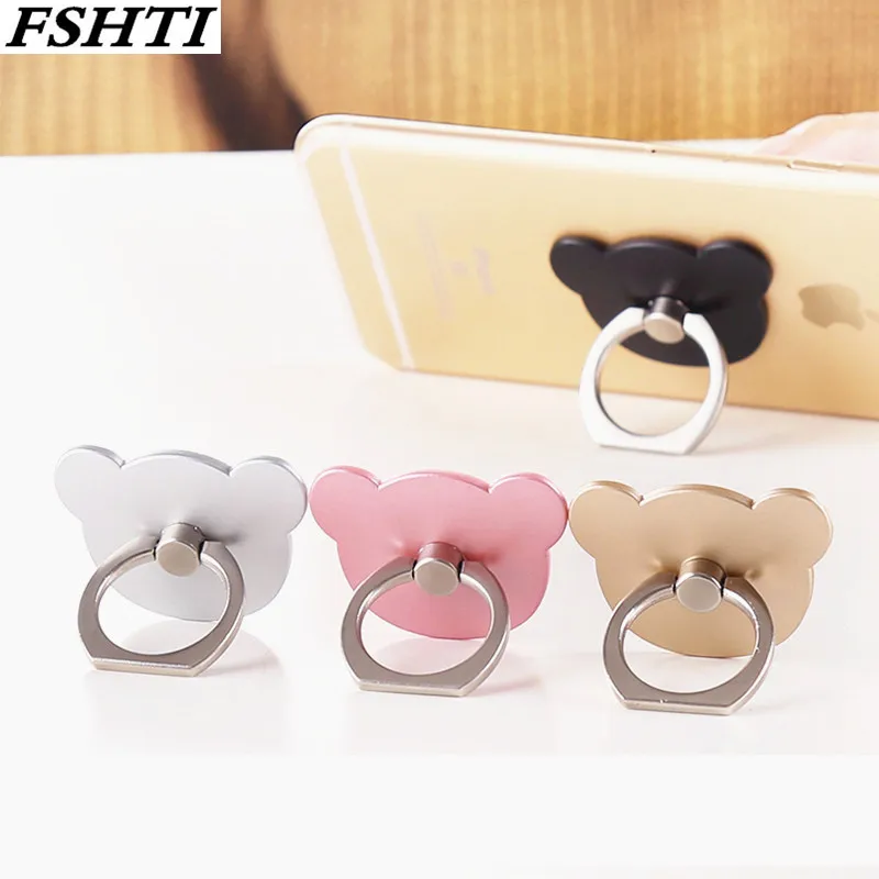 

Finger Ring Mobile Cell Phone Hand Stand Holder Desk Car Universal Metal Mirror Metal for Samsung iPhone 4S 5 6s plus/7/8 8 plus
