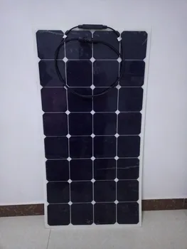 

Long service life, 100W flexible solar panels made of anti-contact battery, with durabl coating, 12v power supply system