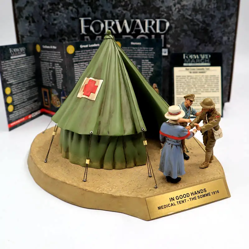 

Corgi 1/32 Forward March CC59188 Battle of the Somme Red Cross Casualty Tent IN GOOD HANDS Toys Boy