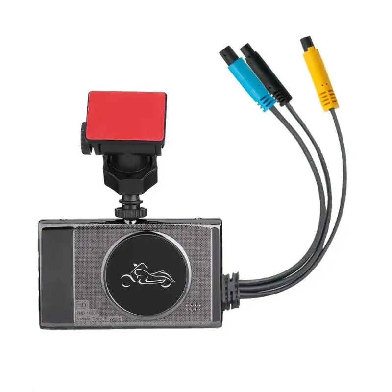 

3in Motorcycle DVR Camera Video Recorder G-sensor Front+ Rear View Dash Cam