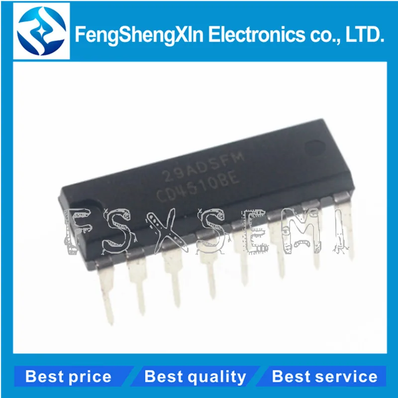 10 шт./лот CD4510BE CD4510 DIP-16 4510BE DIP HCF4510BE HEF4510BP чипы | Электронные компоненты и