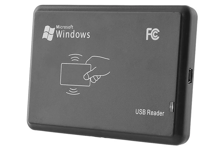 10 шт./Лот Новый USB RFID ID Бесконтактный считыватель смарт карт EM4001 EM4100 Windows|card reader