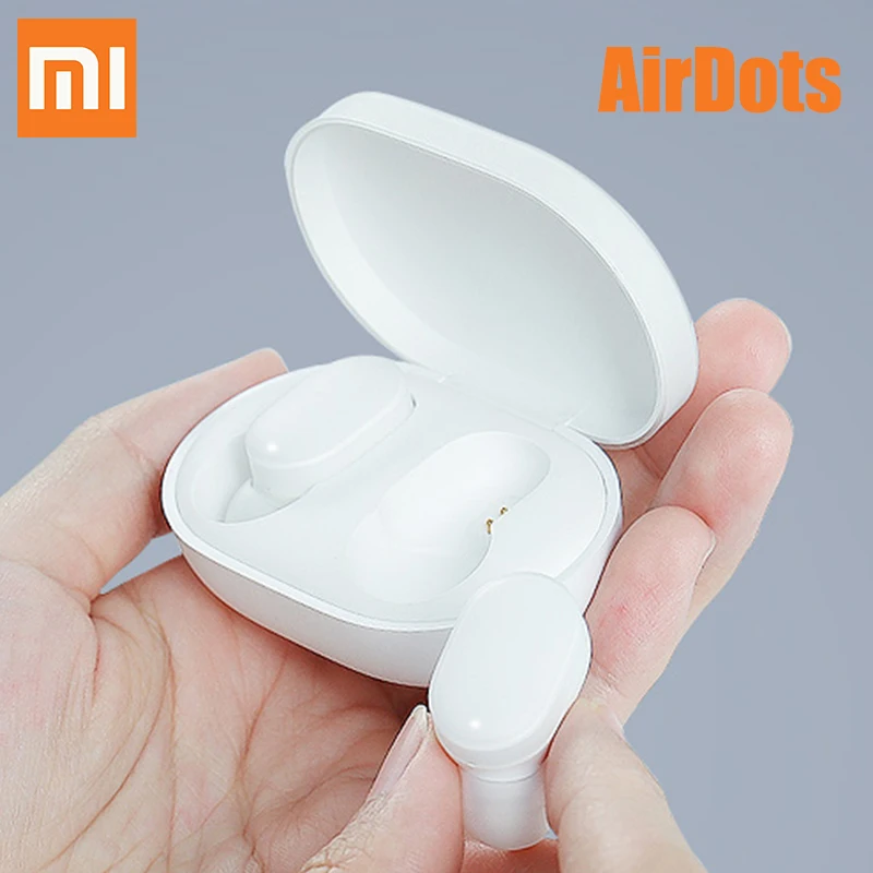  Xiaomi AirDots Bluetooth наушники гарнитура TWS Handsfree Touch управление