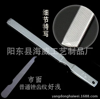 

by dhl or ems 500pcs Stainless Steel Metal Art New Dual Sided Nail File Manicure Tool Hot Pedicure new