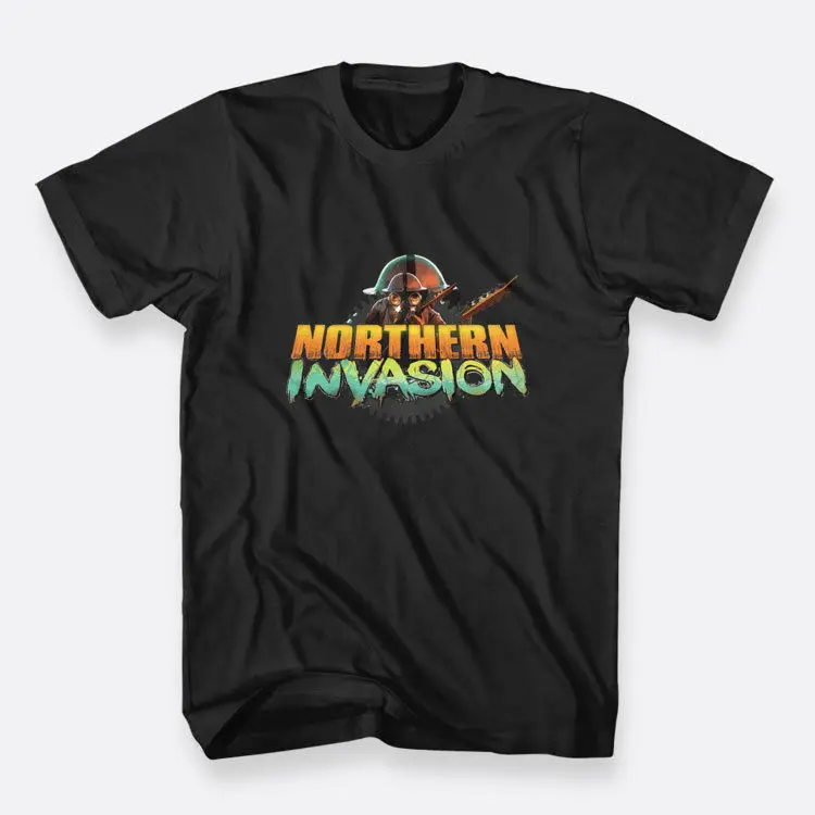 Northern inquision Rock Festival Цвет Черный Размер S до 3XL Мужская футболка удобная ткань |