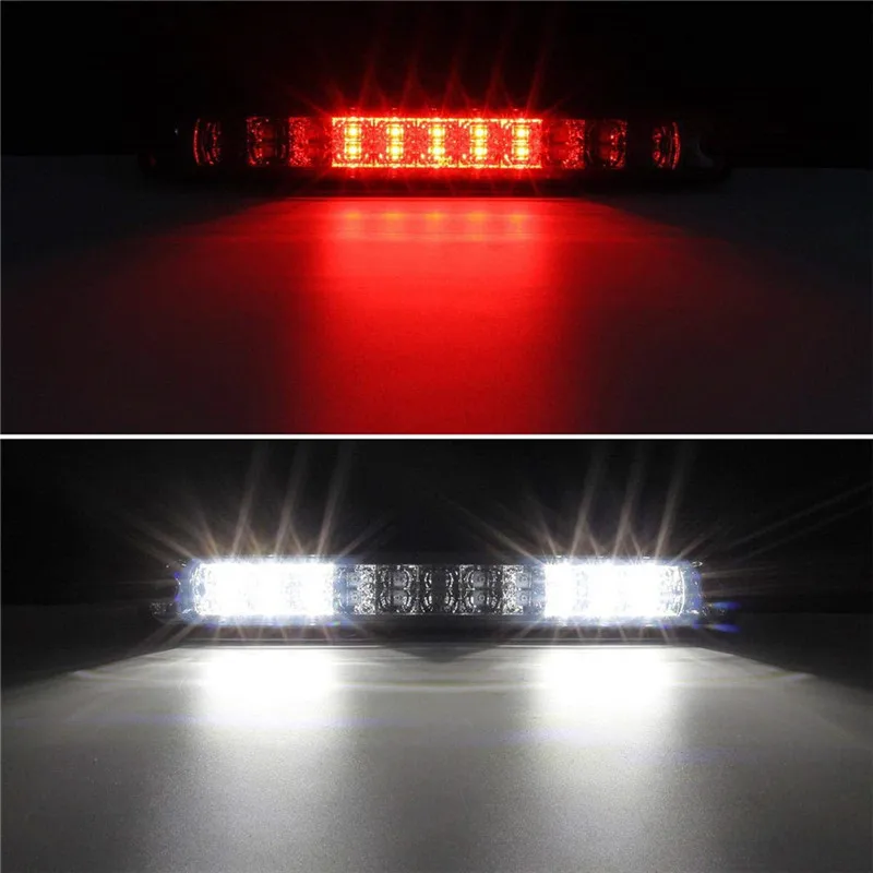 Высокая mount стоп лампа для Chevy Silverado/GMC Sierra High Mount 3D LED 3 й Третий Задний сигнал/карго