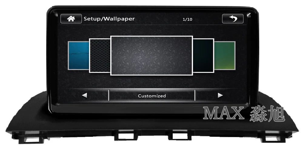 Best MAX 9" Car Radio GPS Navigation System For Mazda CX-4 Bluetooth Call/Music Free Map Steering wheel control 1080P 3G 12
