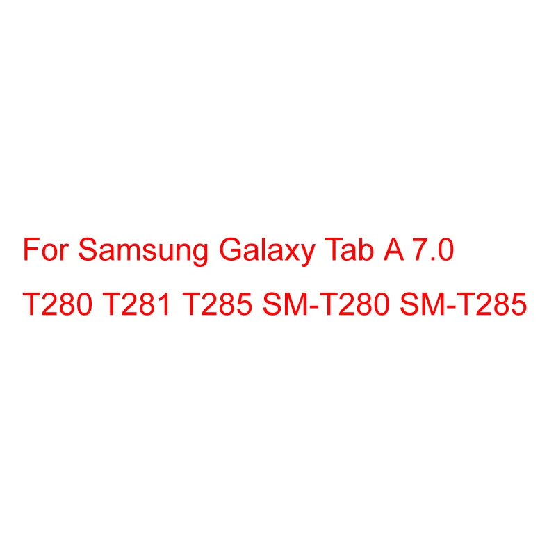 Мягкий чехол-накладка из ТПУ для Sumsung Galaxy Tab 2 3 4 7,0 P3100 P3200 T210 T230 Tab A T28 Tab J T285YD - Цвет: For SM TabA T280