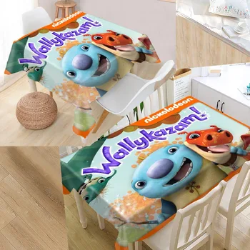 

Custom wallykazam Table Cover Oxford Waterproof Tablecloth Can Wash The Tablecloths For Kitchen Wedding Hotel Decoration