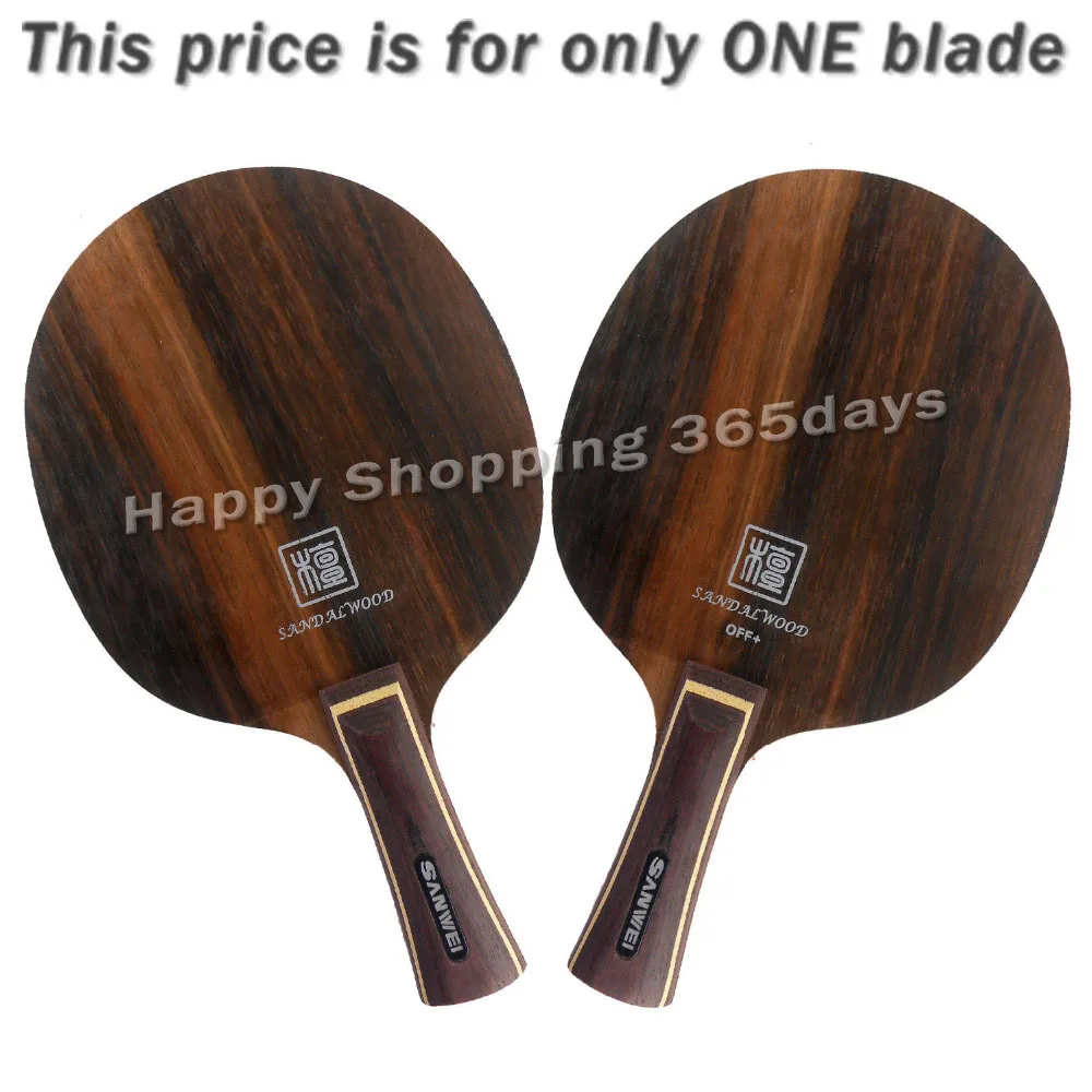 Sanwei Ebony пять H5 H-5 Настольный теннис лезвия для ракетка для пинг-понга весло