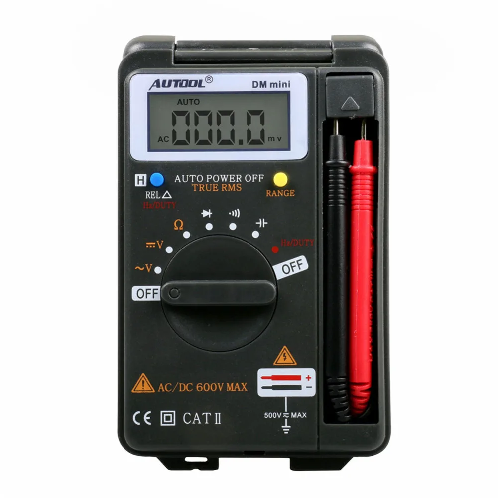AUTOOL DM mini DMM Integrated Personal Handheld Pocket Mini Digital