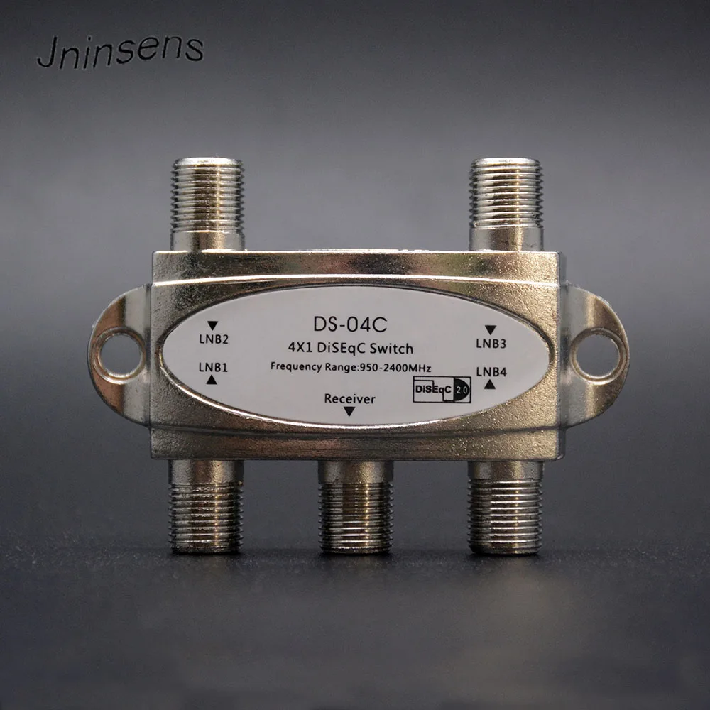 Оптовая продажа Оригинальный Zinc4 * 1 DiSEqC 2 0 переключатель спутникового ТВ цифровой