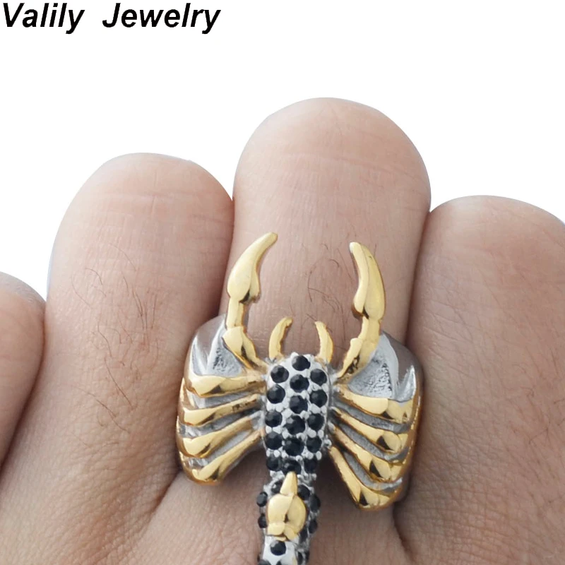 Dragon Rings For Men Stainless Steel Octopus Ring For Men - Gothic Punk Tentacle Jewelry In Silver Or Black Sound Proof Curtains - 2