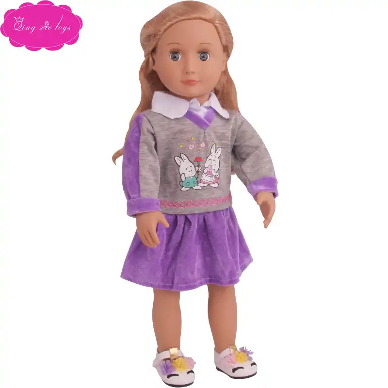 traje de muñeca para niña