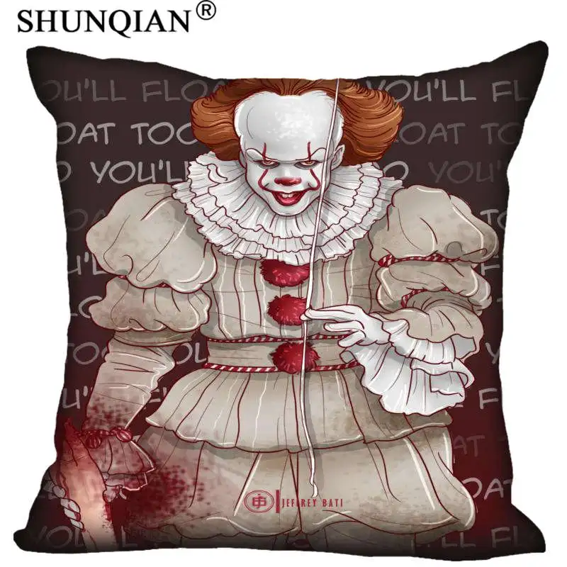 Новое поступление pennywise fan art чехол для подушки на молнии s на заказ Чехол для подушки большого размера на заказ Ваш образ подарок - Цвет: Pillowcase