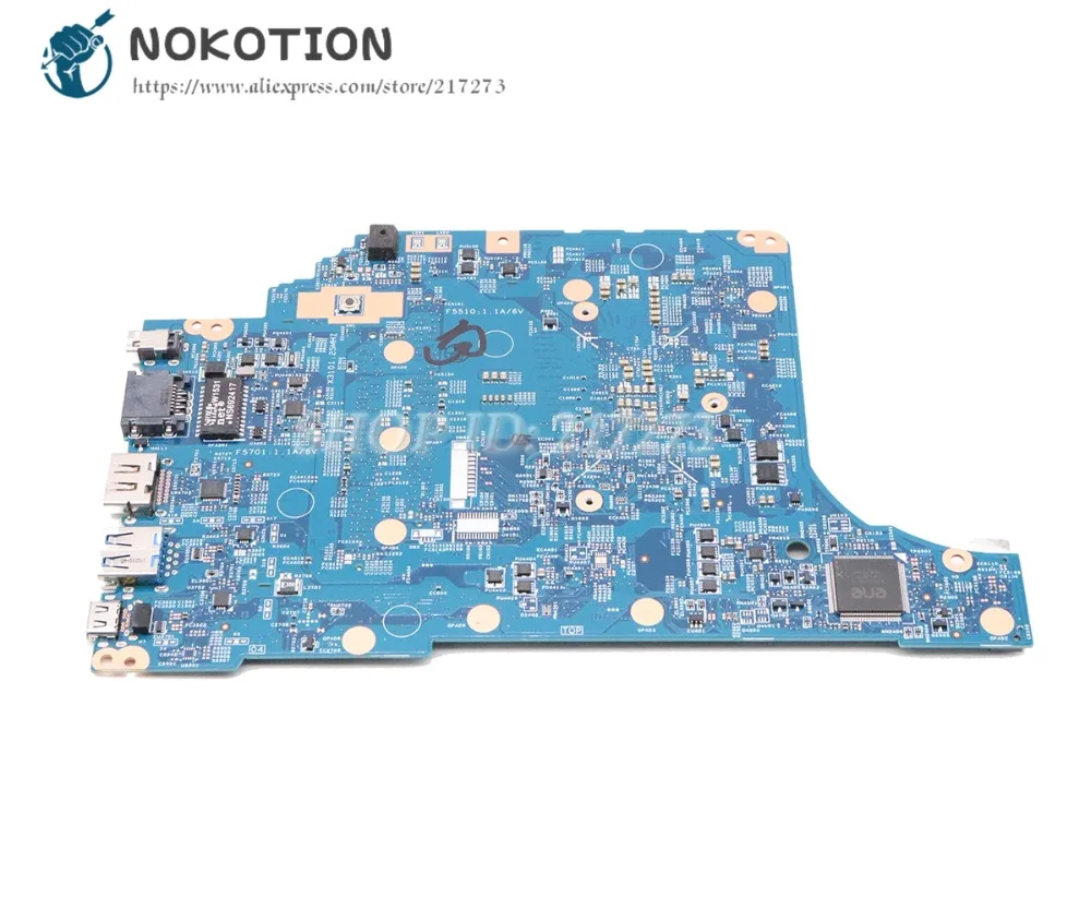 price cut  NOKOTION For Acer aspire V3-372 V3-372T Laptop Motherboard I3-6100U CPU 15208-2 448.06J04.0021 NBG7