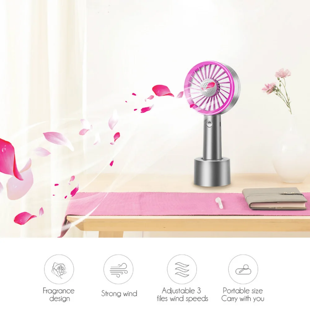 

2000mAh Portable Water Spray Mist Fan Electric USB Rechargeable Handheld Mini Fan Cooling Air Conditioner Humidifier for Outdoor