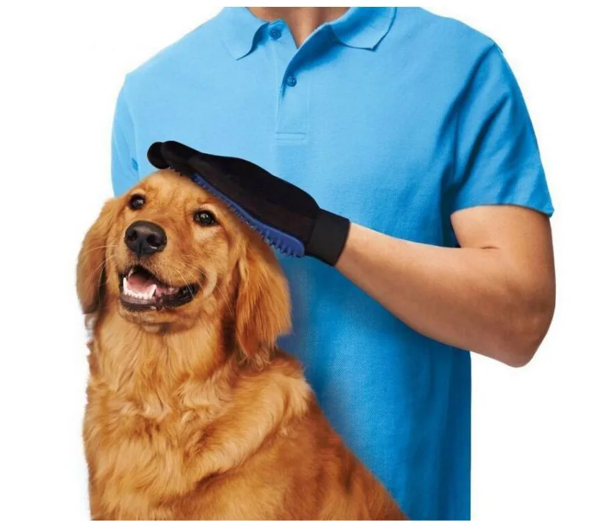 Pet Soft Silicone Dog Cat Pet brush Glove Cat cleaning Gentle Efficient Cat Grooming Glove Dog Bath Supplies Pet Glove combs