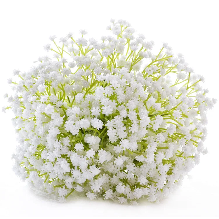 Gypsophila Свадебный букет Искусственный цветок ручной работы Свадебный букет невесты букет лента D484