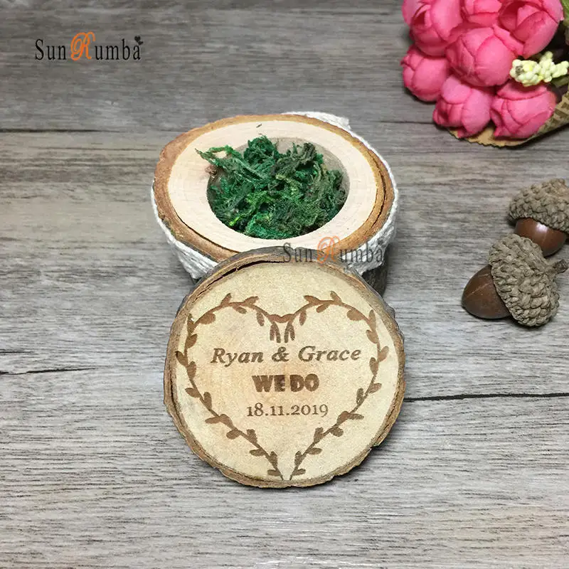 custom ring box wedding decor MUW-285- 02